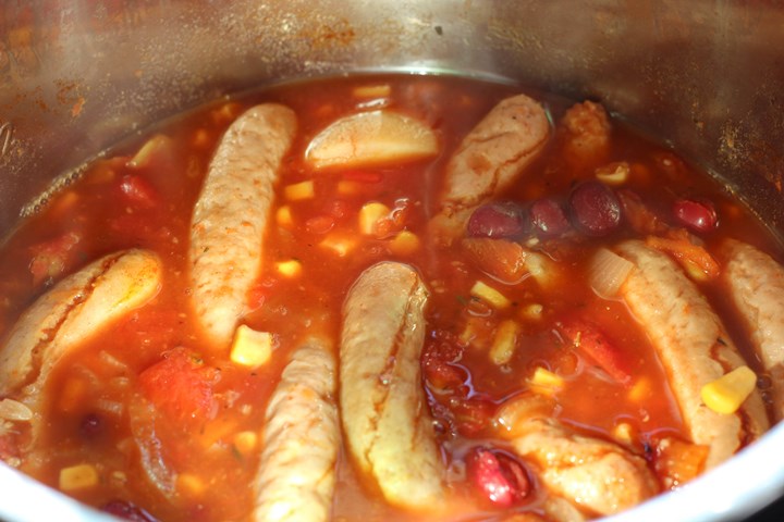 Instant Pot Sausage Casserole
