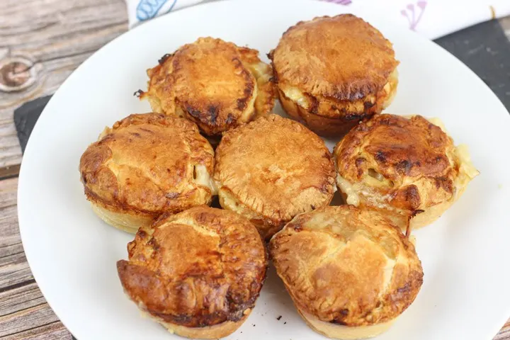 mini chicken pot pies