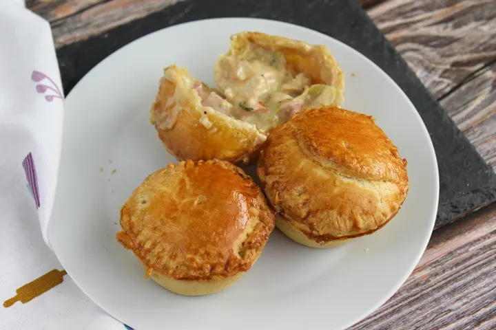 mini chicken pot pies