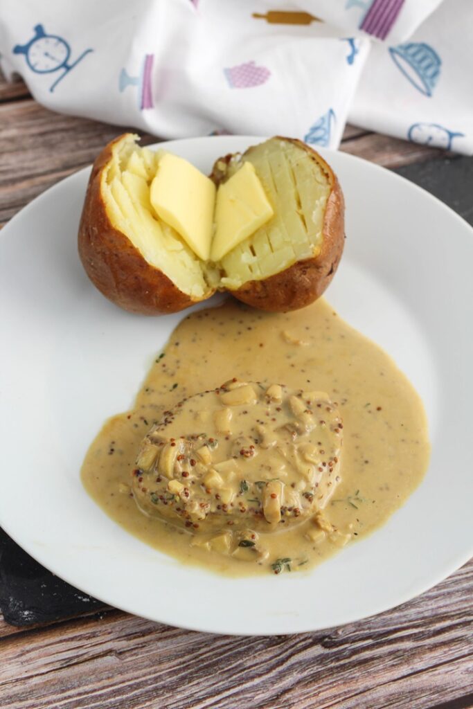 Dijon Mustard Sauce perfect for meat or fish dishes