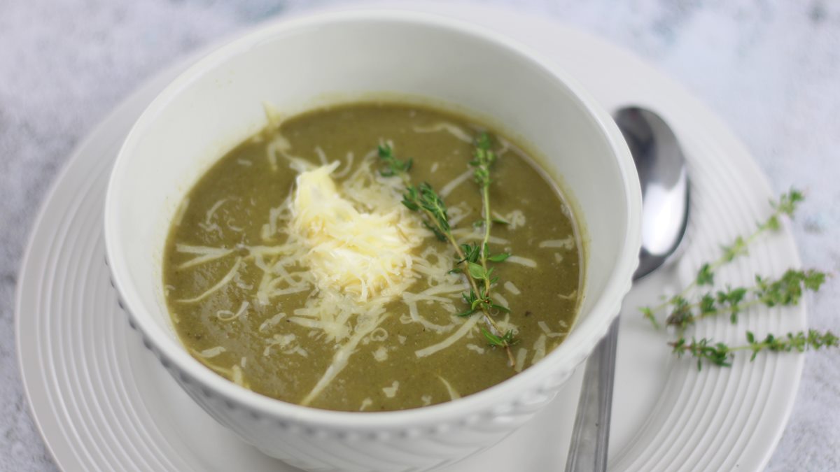 broccoli and cauliflower cheese soup