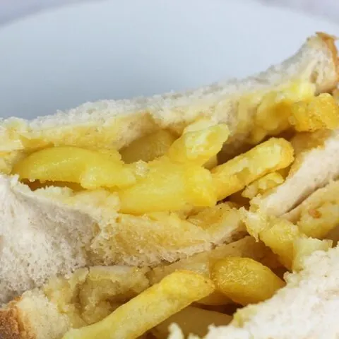 british chip sandwich