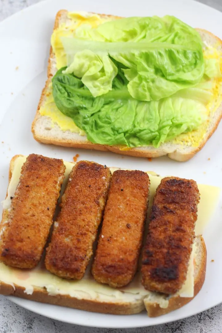 fish finger sandwich