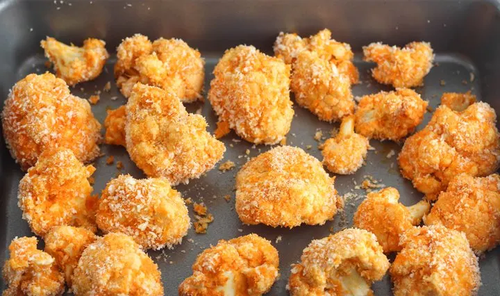 cauliflower buffalo bites