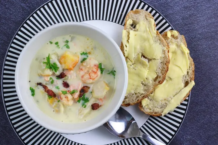 seafood chowder irish