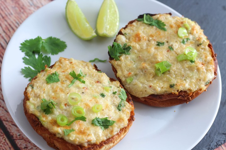 quick and easy crab melt