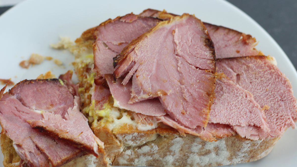 ham on toast