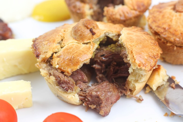 Mini Steak and Guinness Pies
