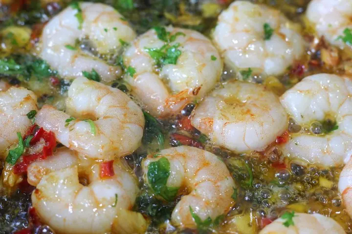 garlic chili shrimp