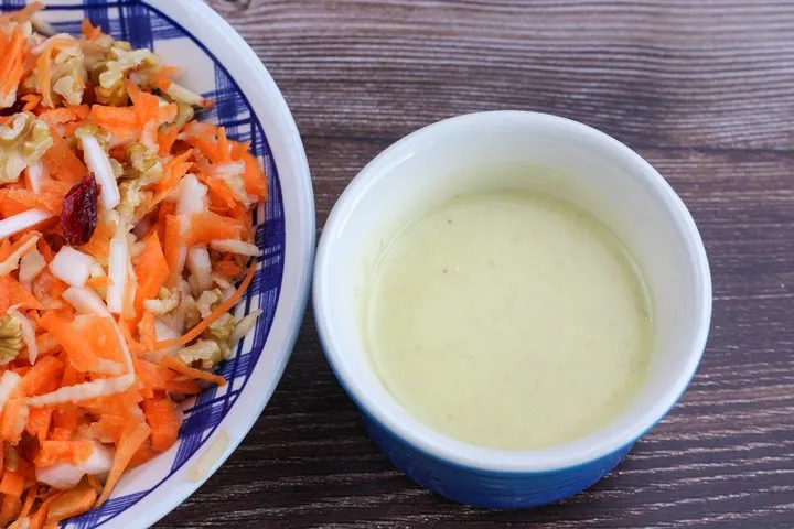 cranberry walnut coleslaw