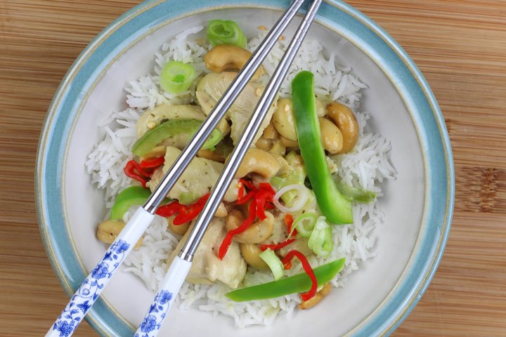 Spicy Cashew Chicken