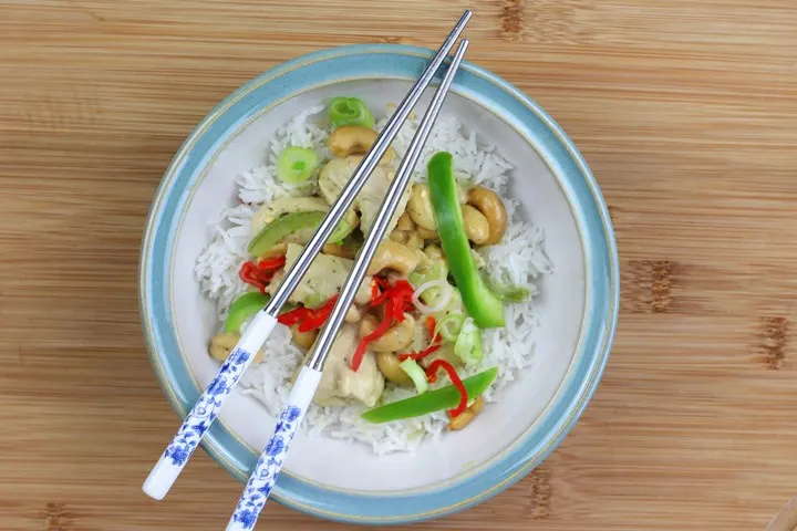 thai green curry chicken