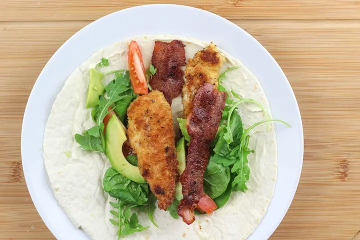 crispy chicken wrap recipe