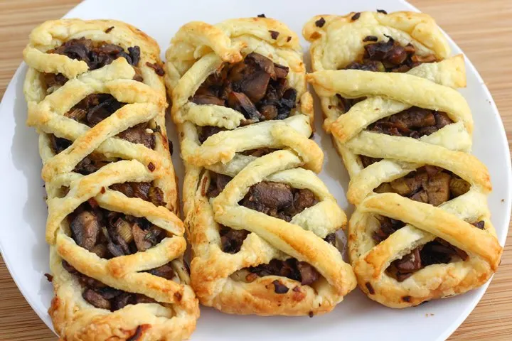 puff pastry mushroom