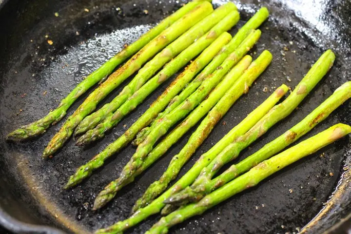 asparagus fried