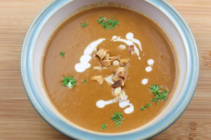 creamy pumpkin soup