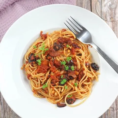 Italian Pasta With Anchovies