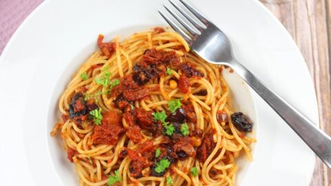 Italian Pasta With Anchovies
