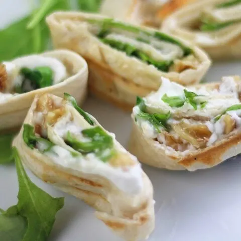 goats cheese wrap
