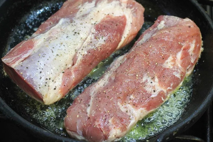 pork tenderloin in butter