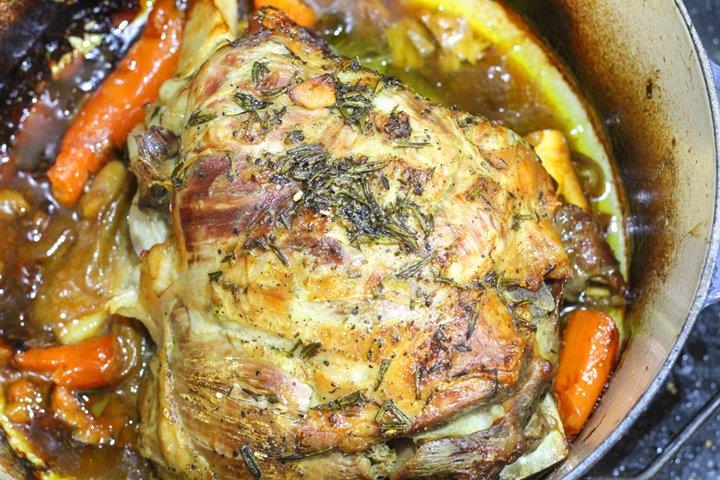 pot roast leg of lamb
