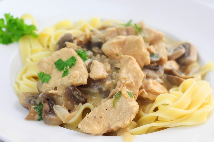 chicken stroganoff instant pot