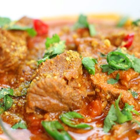 lamb curry instant pot