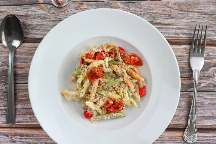 fish pasta salad