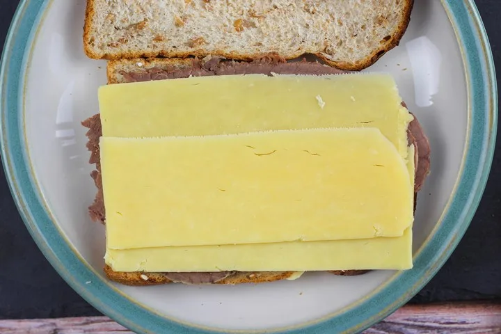 beef and cheese sandwich