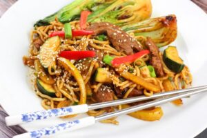 Stir Fry Duck Hoisin - a delicious Chinese dish perfect served with noodles