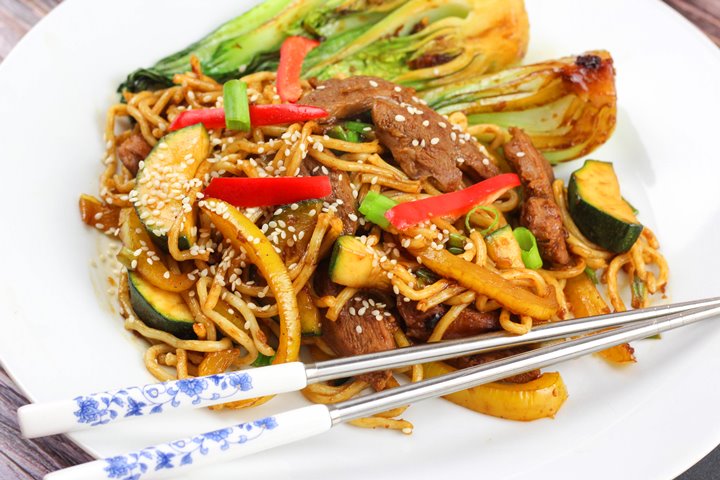 duck stir fry hoisin