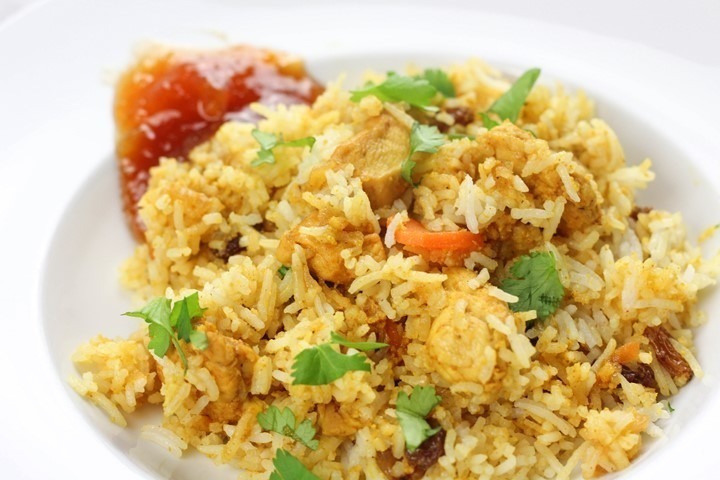 boneless chicken biryani