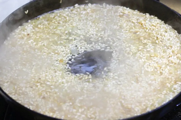 cooking arborio rice