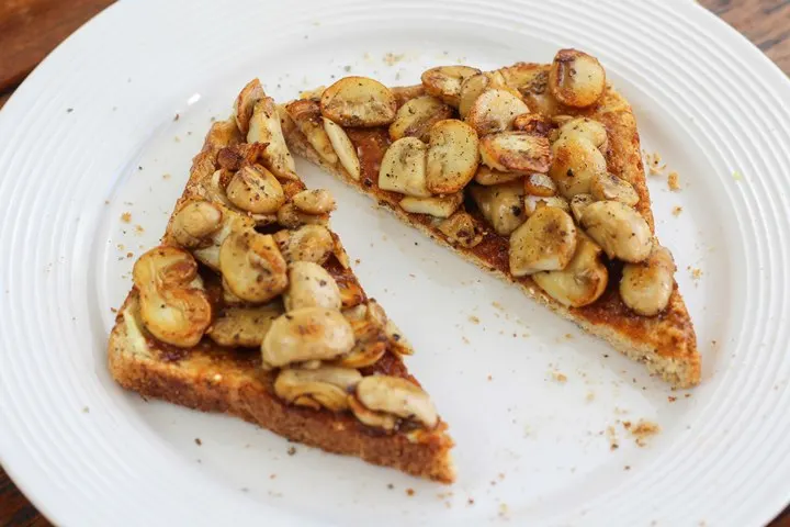 marmite mushrooms