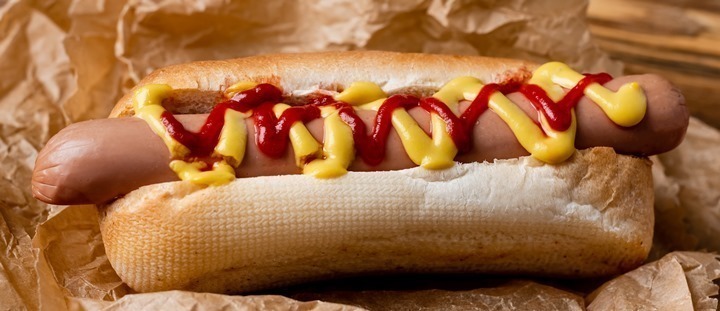 Foto de Brazilian Hot Dog do Stock