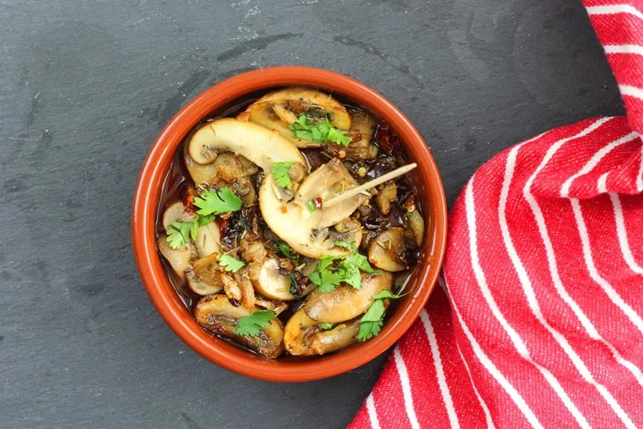 garlic mushroom tapas