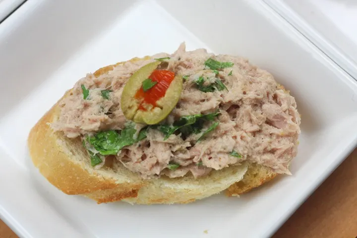 tuna toast