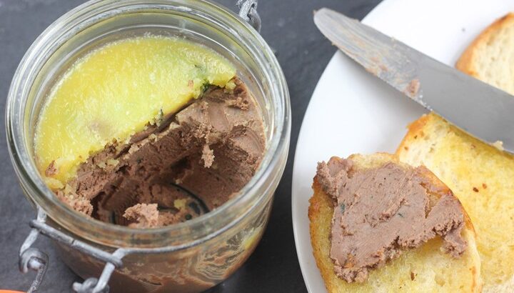 chicken liver pate with brandy