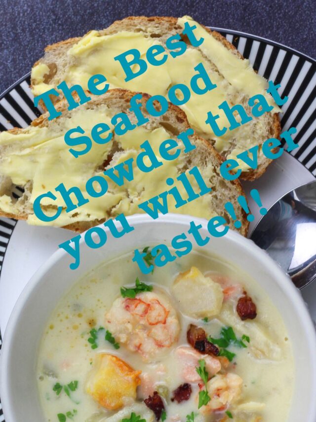 The Best Seafood Chowder You Will Ever Taste!