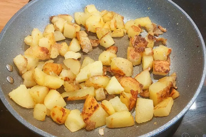 fried potatoes