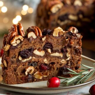 Fruit and Nut Christmas Cake - perfect with a nice cup of tea