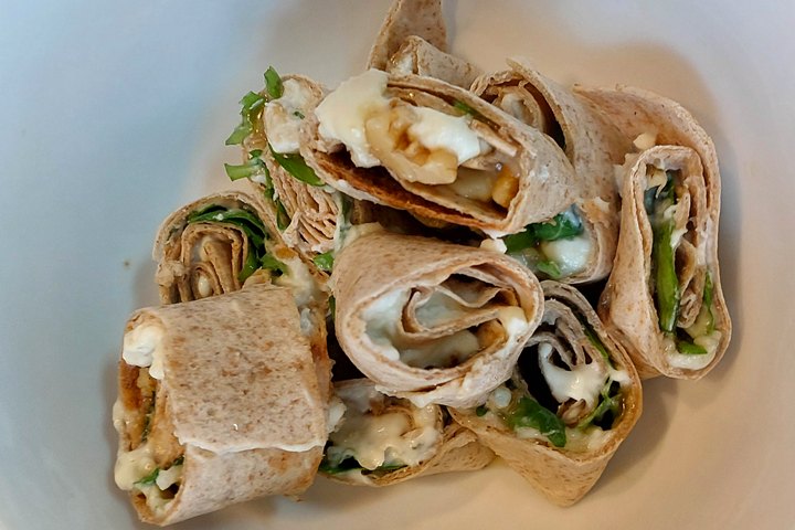 blue cheese pinwheel