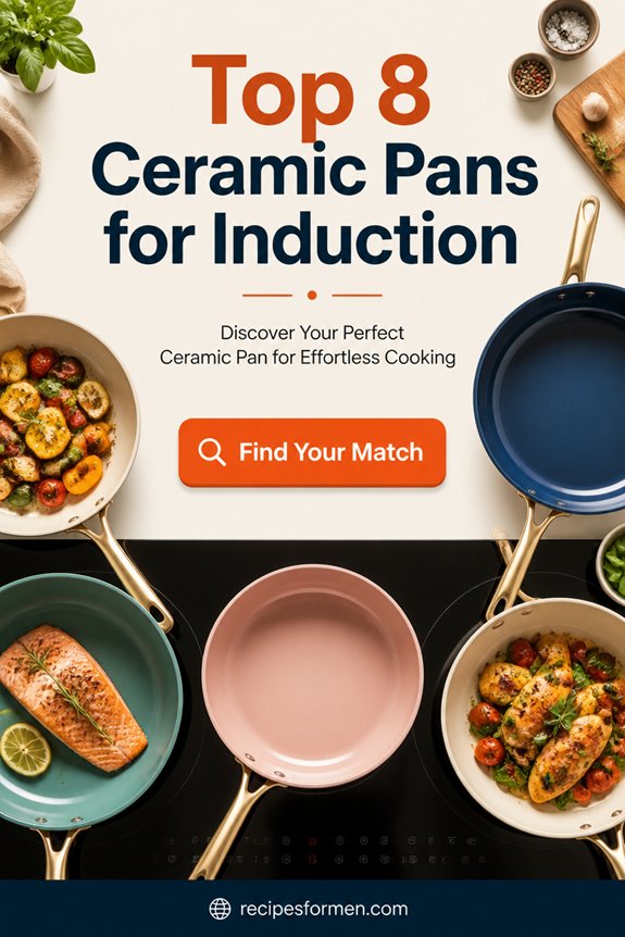 top ceramic induction pans