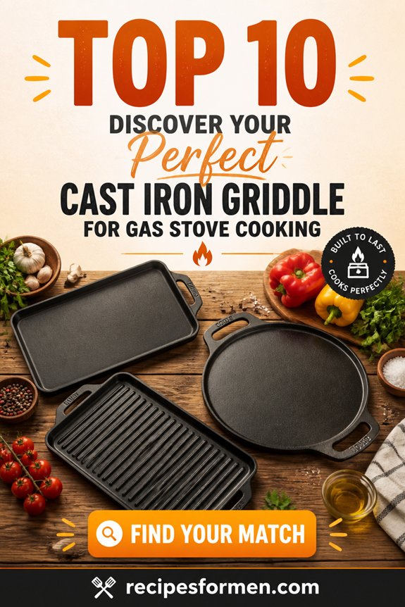 top gas stove griddles