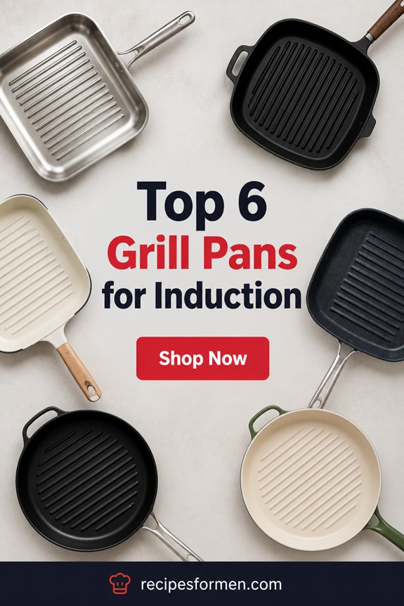 top induction grill pans