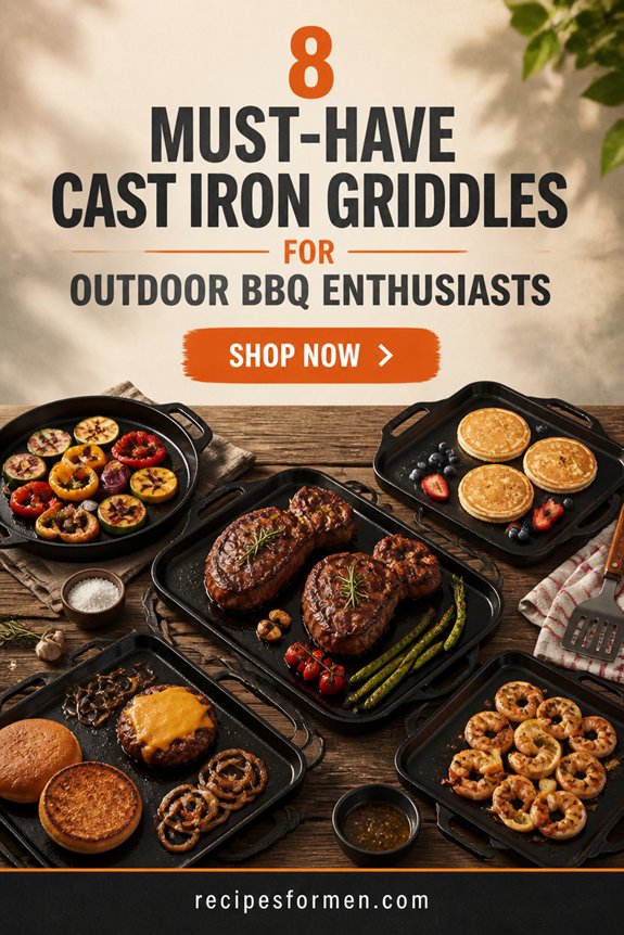cast iron bbq griddles