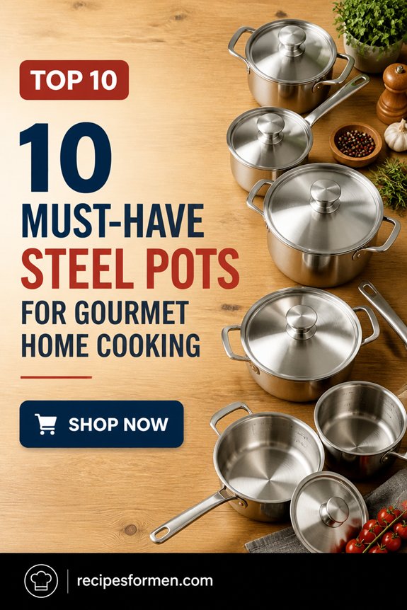 10 Best Steel Pots for Cooking That Will Elevate Your Kitchen Game